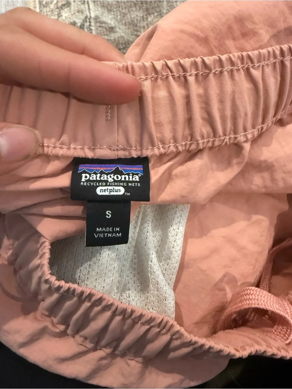Patagonia Women's Light Pink Athletic Shorts